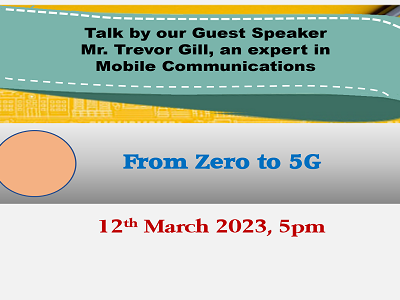 Guest Speaker: Mr. Trevor Gill